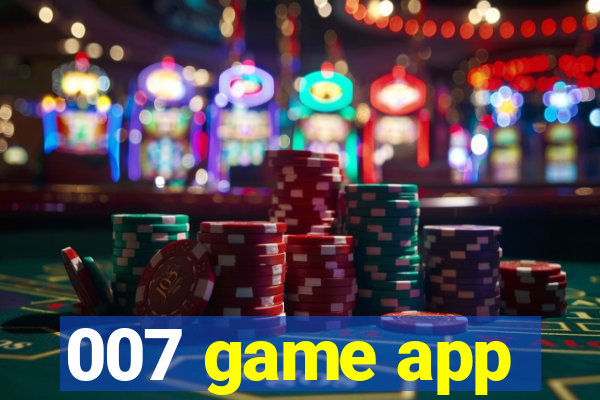 007 game app